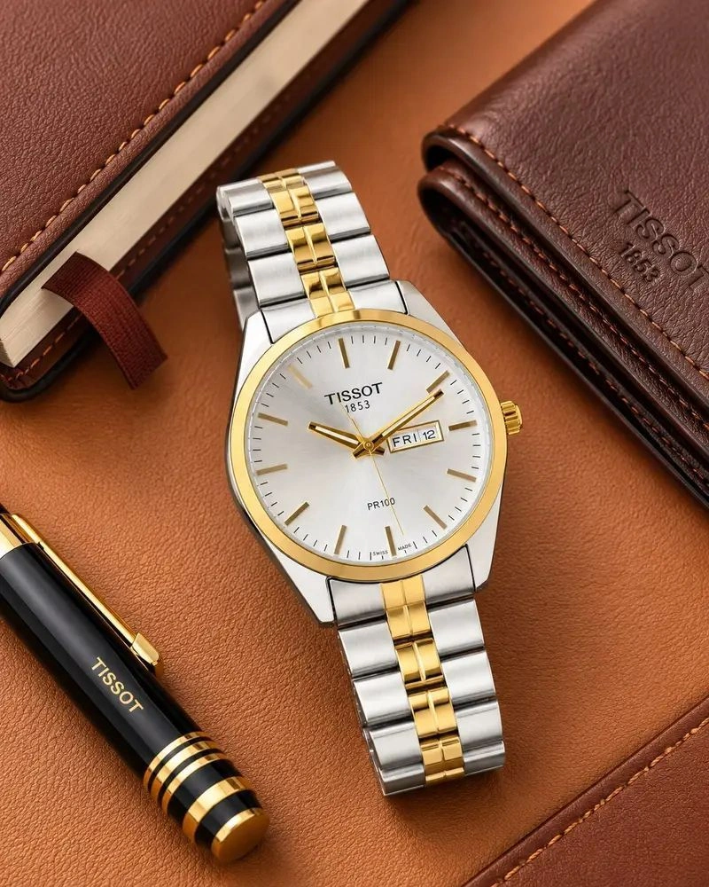Tissot PR100 1853 Day-Date Quartz 2