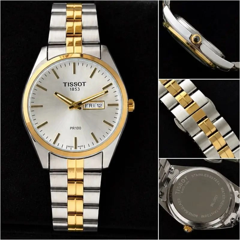 Tissot PR100 1853 Day-Date Quartz 3