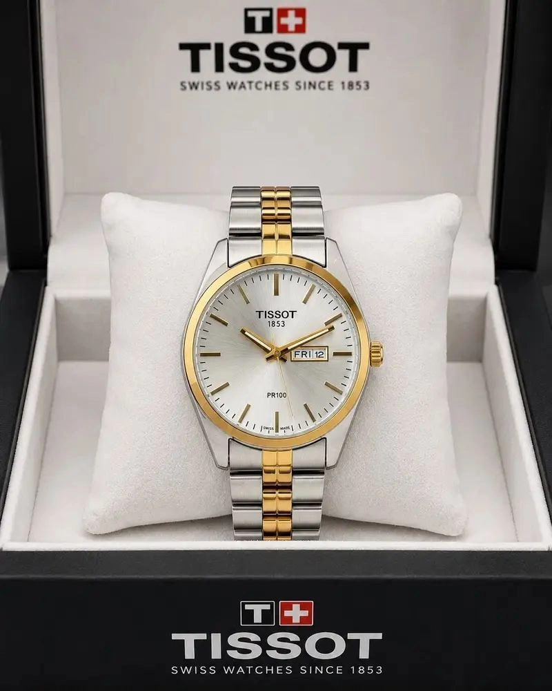 Tissot PR100 1853 Day-Date Quartz 5