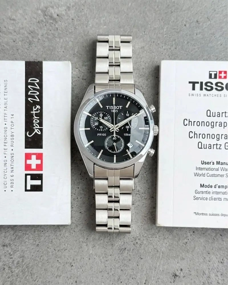 Tissot Pr100 Black Dial T-Classic 1853 1