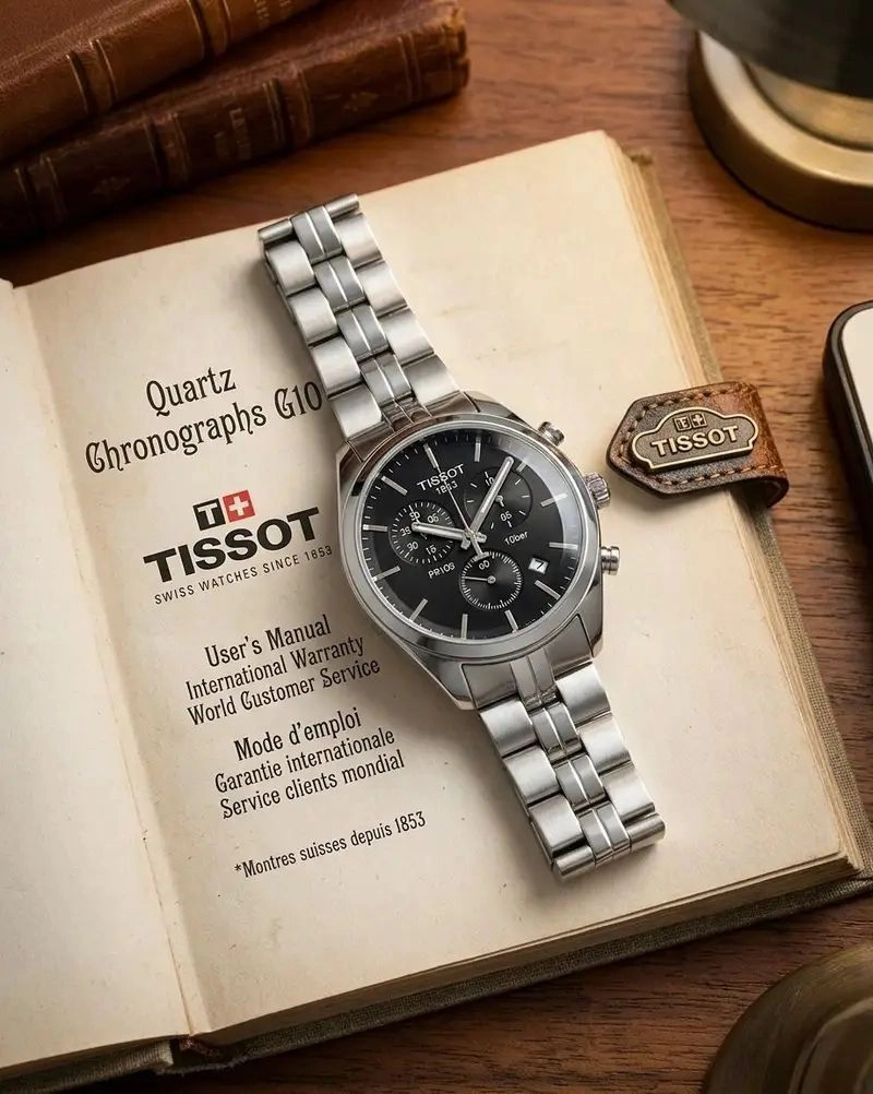 Tissot Pr100 Black Dial T-Classic 1853 3