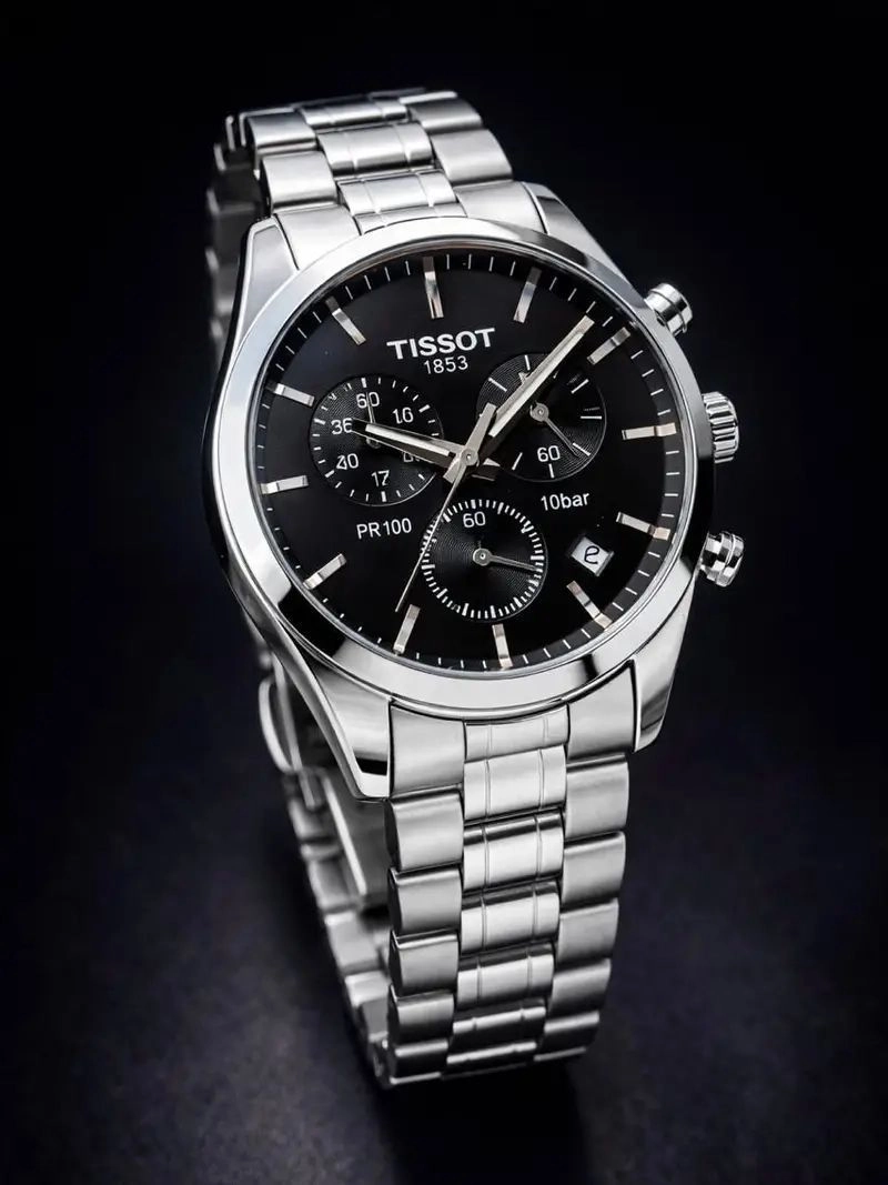 Tissot Pr100 Black Dial T-Classic 1853 5