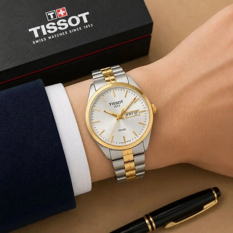 Tissot PR100 Day-Date 1853 1