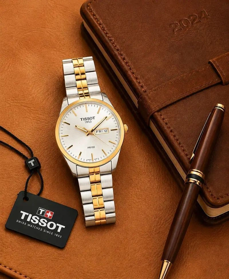 Tissot PR100 Day-Date 1853 2