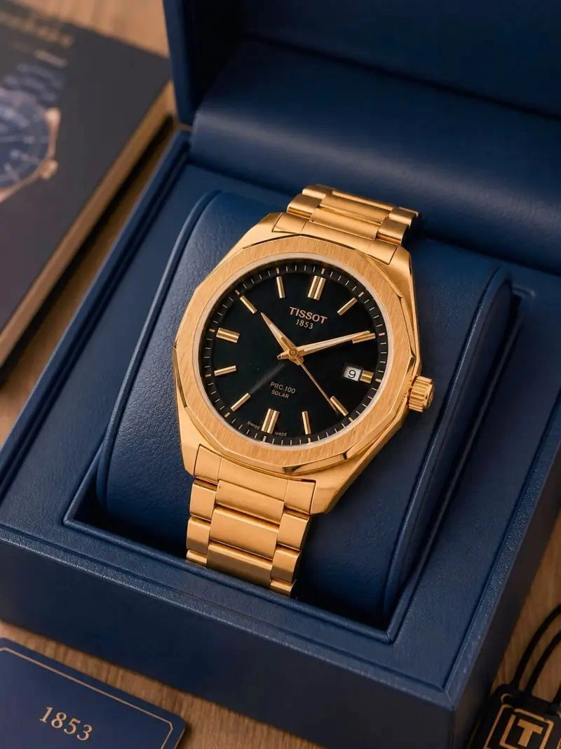 Tissot PRC100 Automatic Black Dial 3