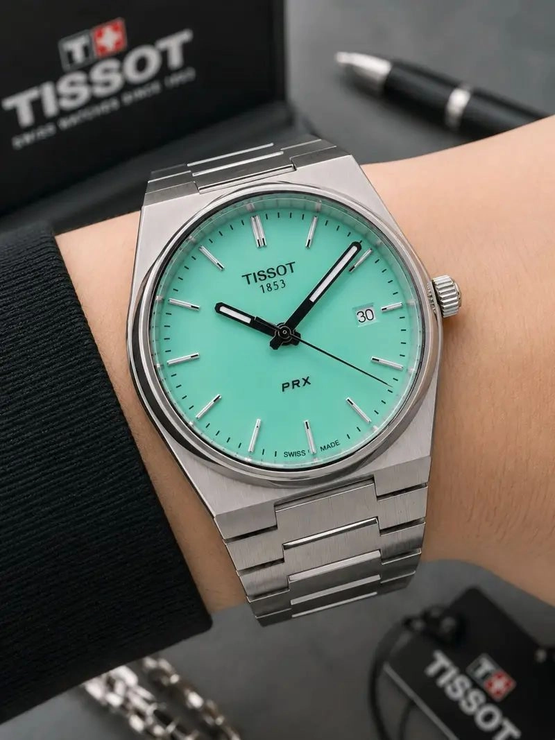 Tissot PRX 40mm Tiffany Dial 5
