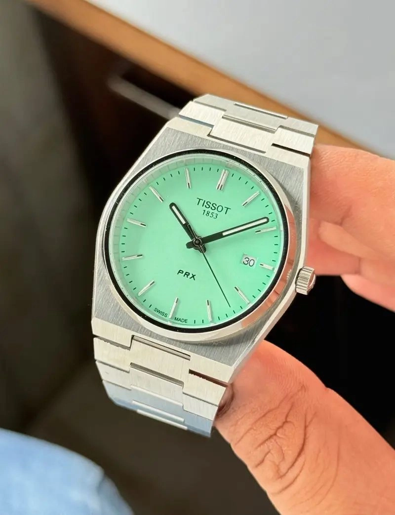 Tissot PRX 40mm Tiffany Dial 6