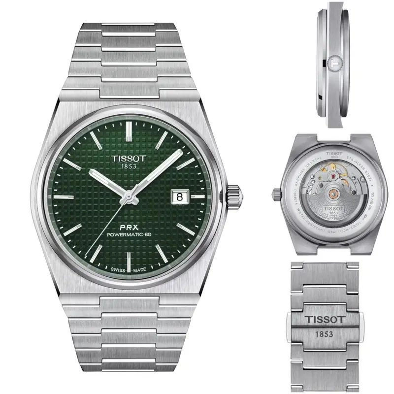 Tissot PRX Automatic Electric Green Dial 2