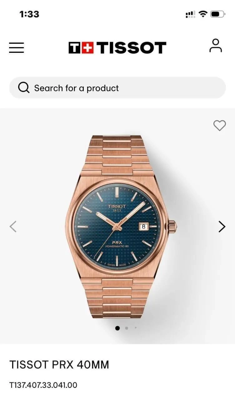 Tissot PRX Automatic Silver Edition 2