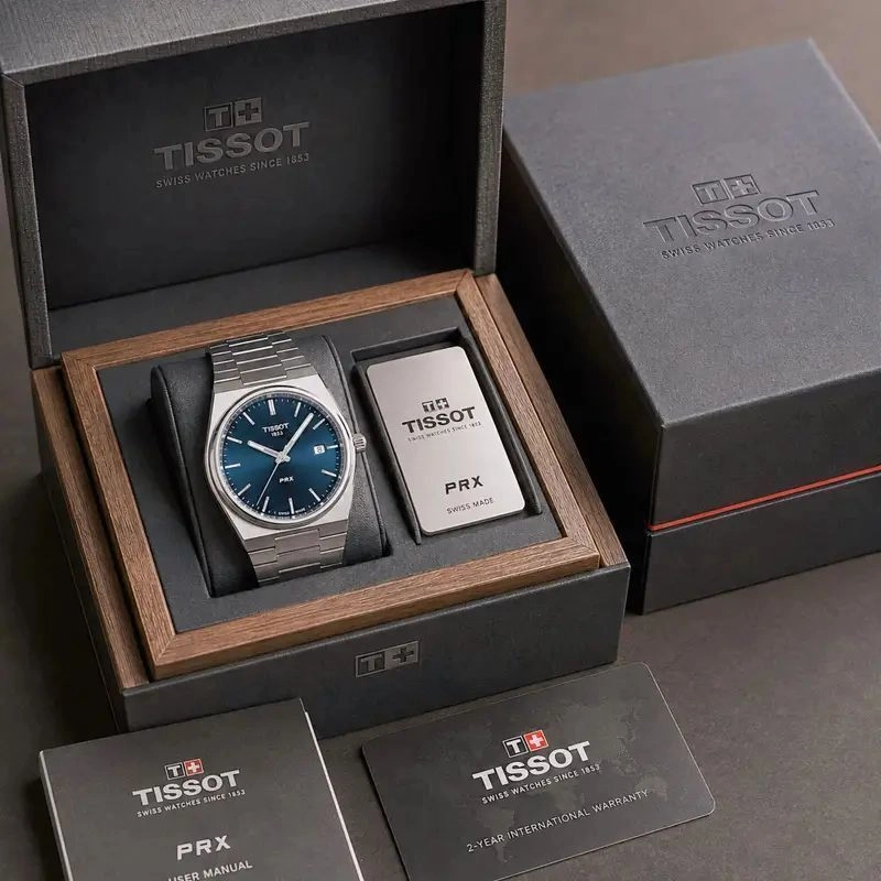 Tissot PRX Blue Dial Quartz 2