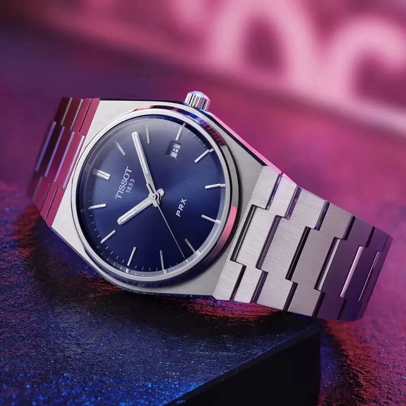 Tissot PRX Blue Dial Quartz 3
