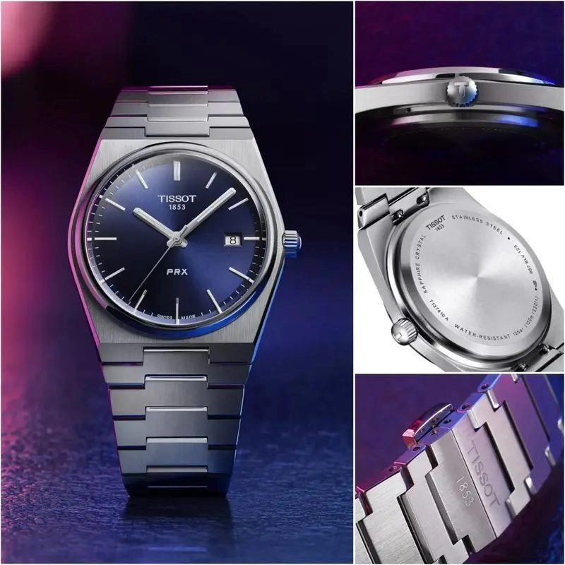 Tissot PRX Blue Dial Quartz 4