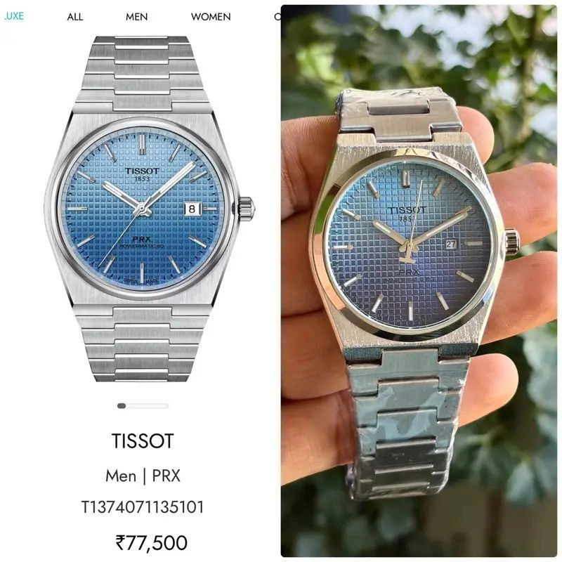 Tissot PRX Blue Quartz 4