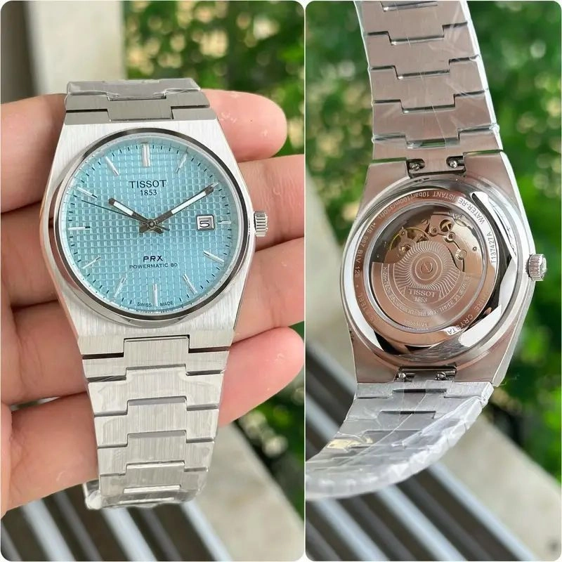 Tissot Prx Powermatic 80 Tiffany Blue 3