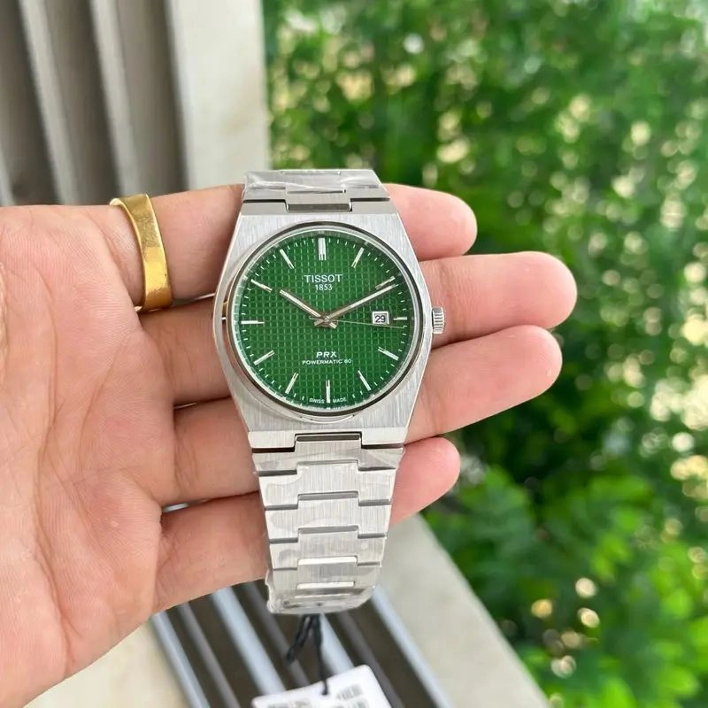 Tissot Prx Powermatic Green 80 Automatic 2