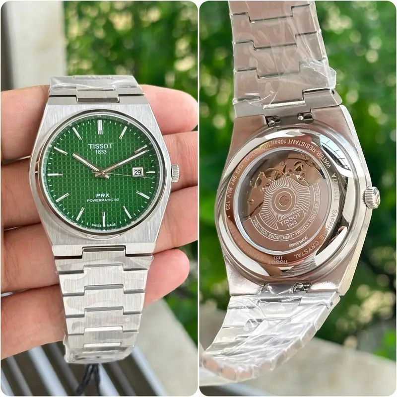 Tissot Prx Powermatic Green 80 Automatic 4