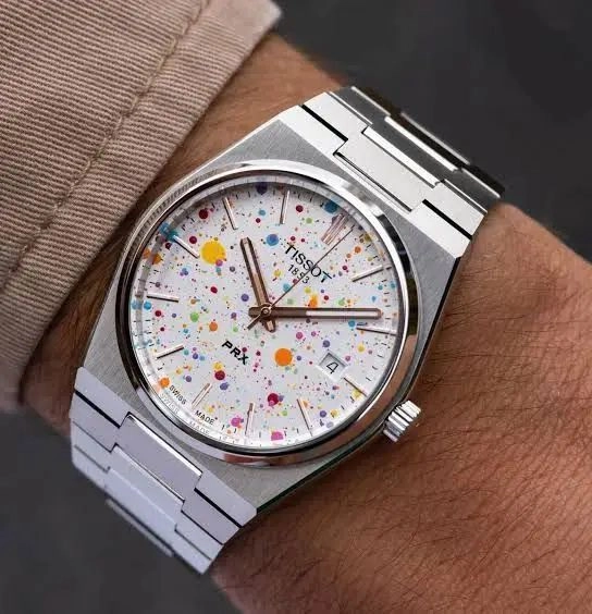 Tissot PRX Pristine White Dial 1