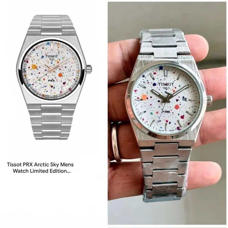 Tissot PRX Pristine White Dial 2