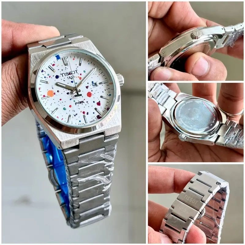 Tissot PRX Pristine White Dial 3
