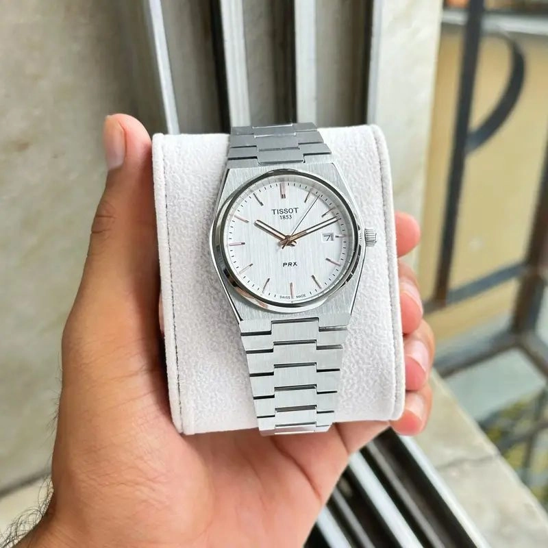 Tissot PRX White Dial 1