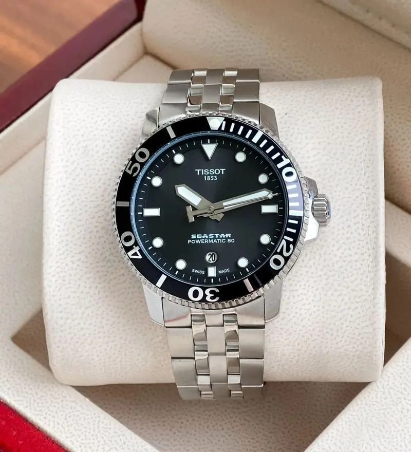 Tissot Seastar Automatic Black Dial 1