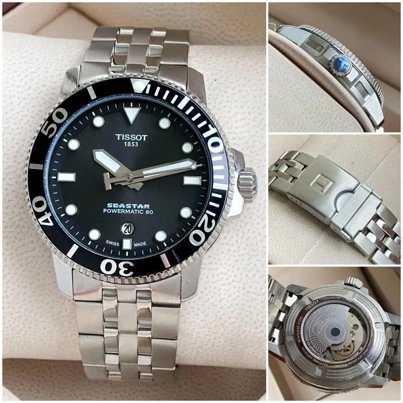Tissot Seastar Automatic Black Dial 2