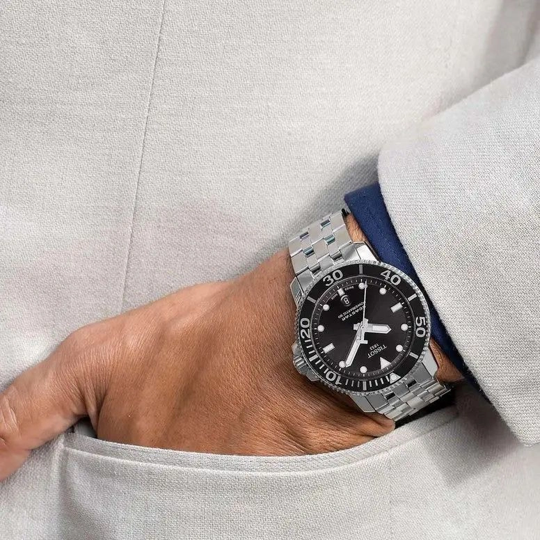 Tissot Seastar Automatic Black Dial 4
