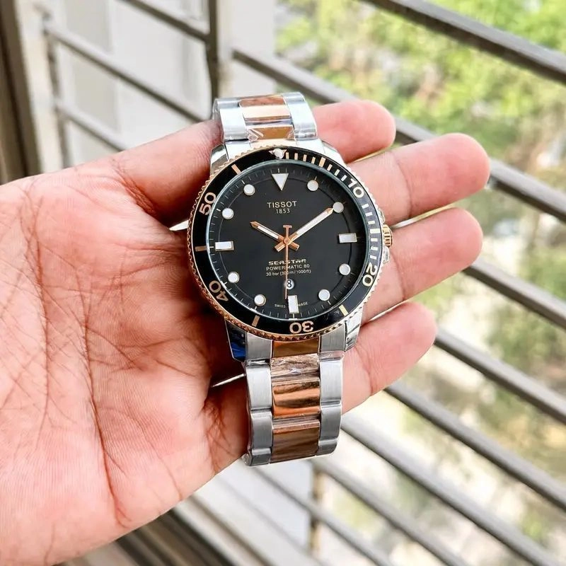 Tissot Seastar Quartz 43mm Black Dial 3