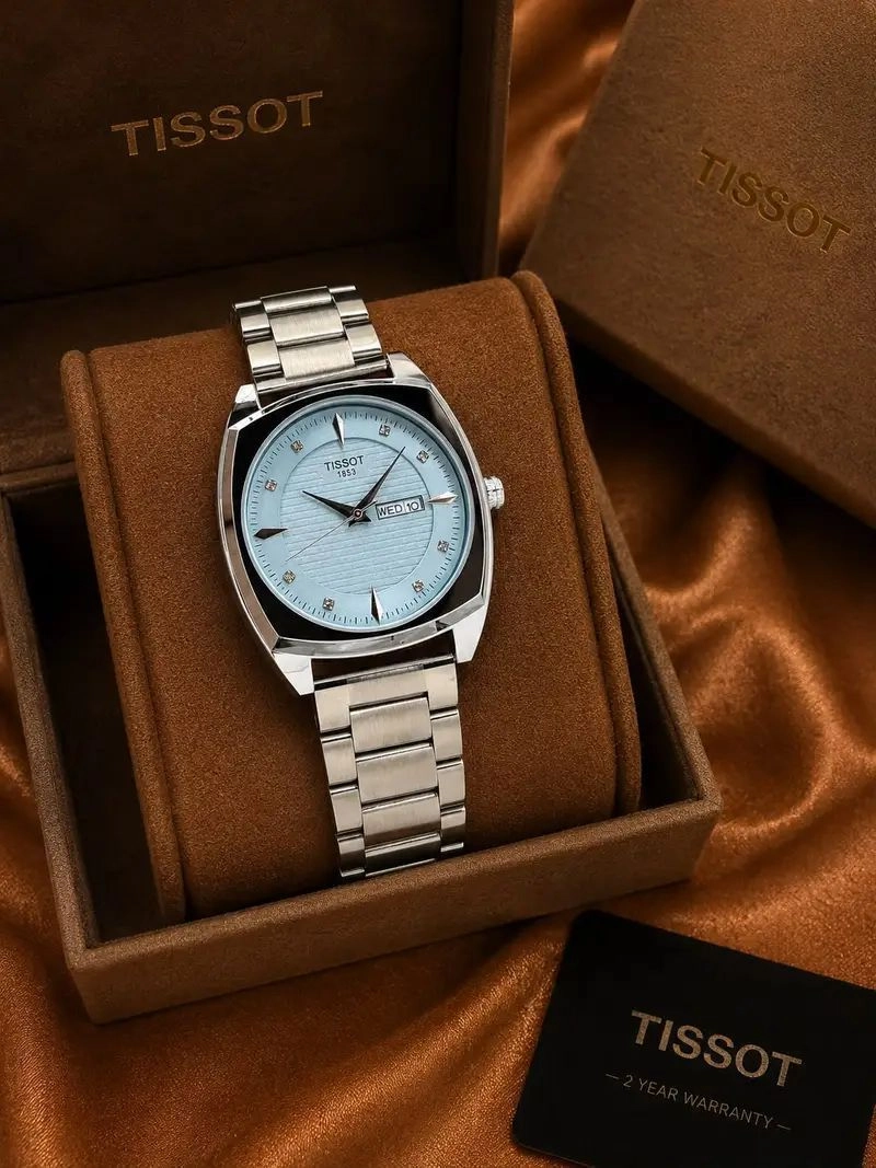 Tissot Silver-Tone Quartz 3