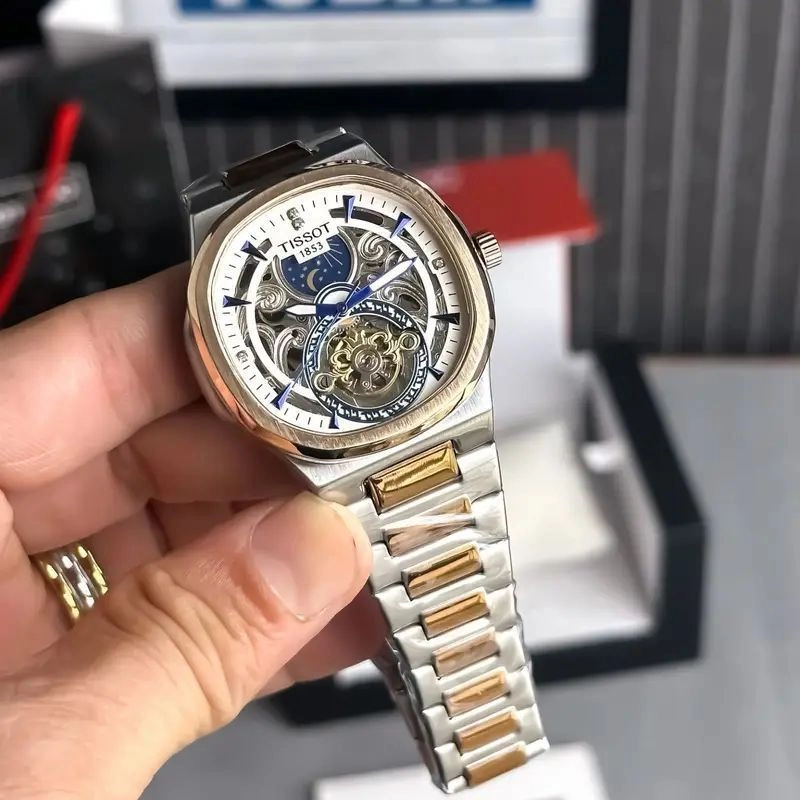 Tissot Sun-Moon Automatic White Dial 2