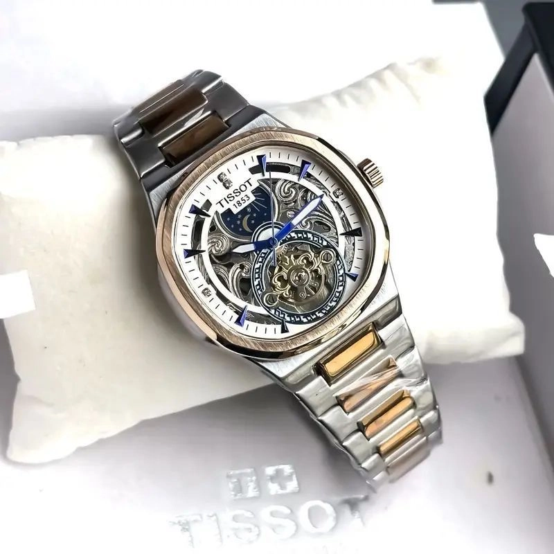 Tissot Sun-Moon Automatic White Dial 5