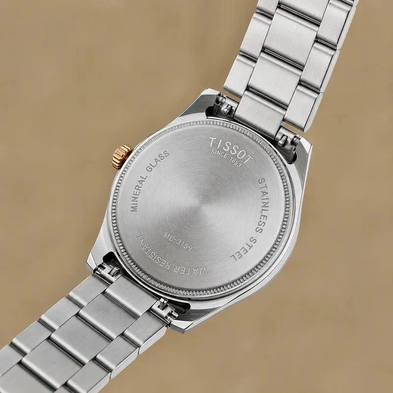 Tissot Super Slim Two Tone Day Date Quartz 4