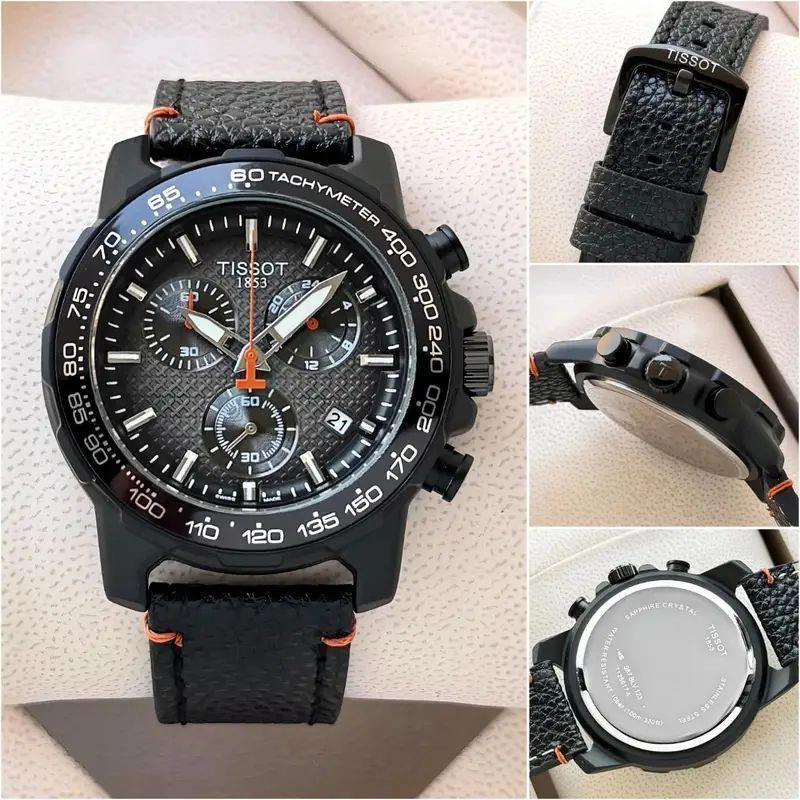 Tissot Supersport Black Chronograph 4