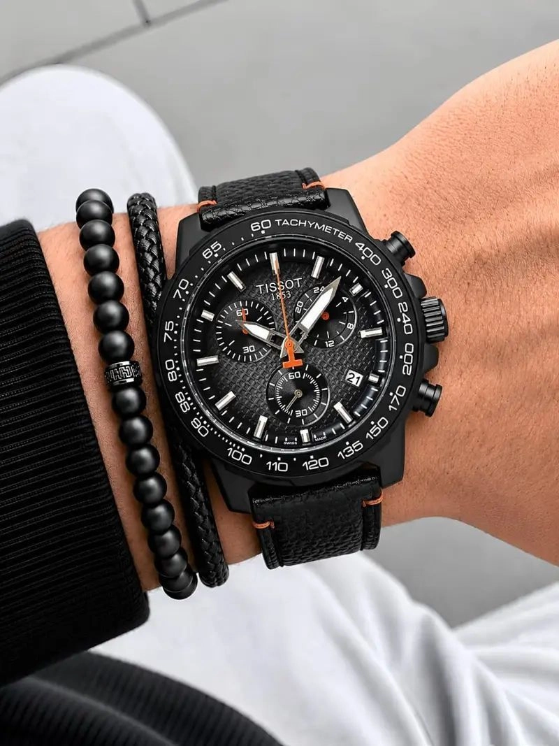 Tissot Supersport Black Chronograph 6