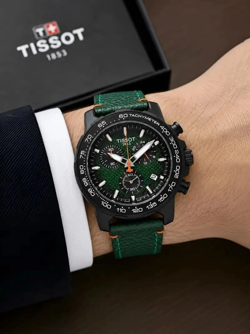 Tissot Supersport Chrono Green Edition 1