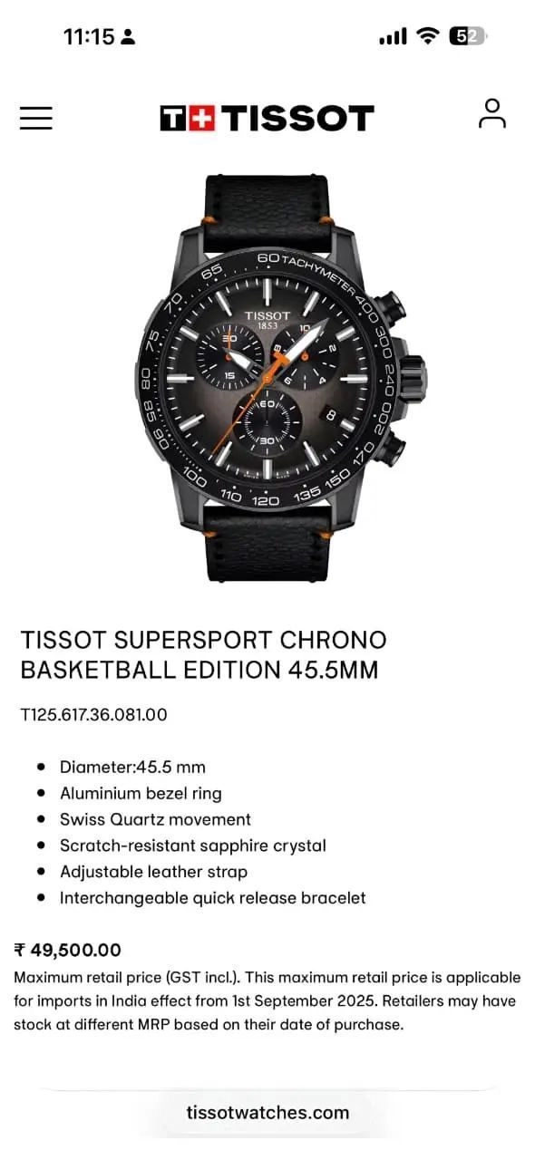 Tissot Supersport Chronograph 2