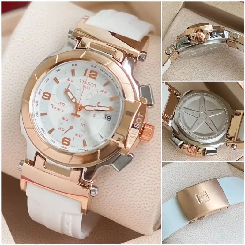 Tissot T-Race 1853 White Fibre Chronograph 4