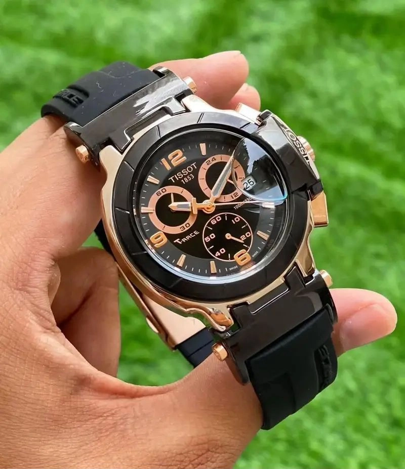 Tissot T-Race Black Dial Chronograph 3