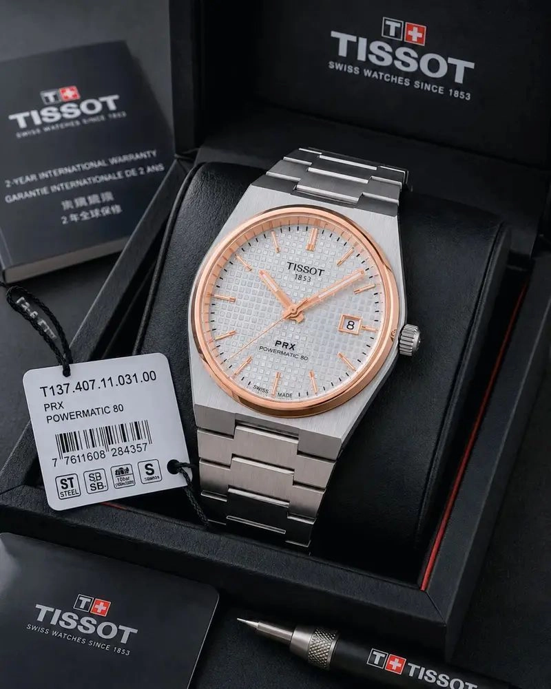 Tissot White Dial Miyota Quartz 4