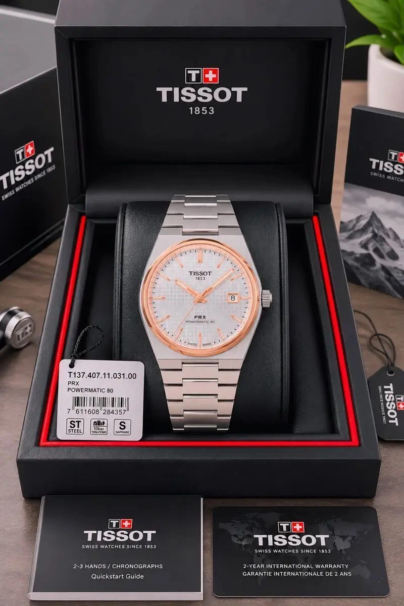 Tissot White Dial Miyota Quartz 5