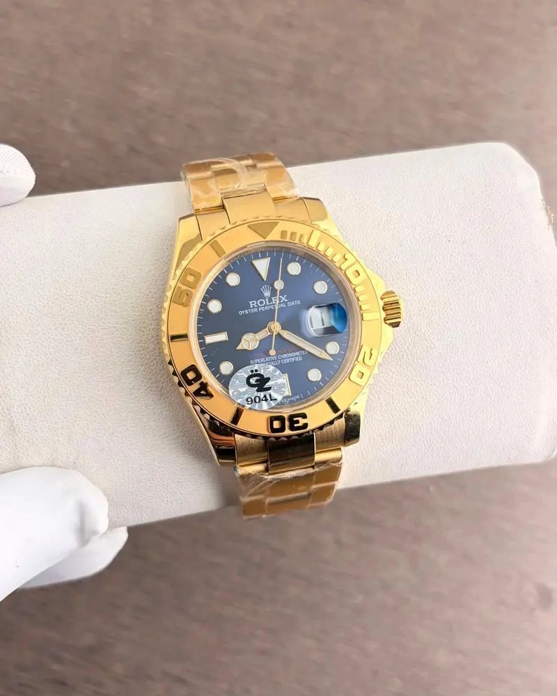 Rolex Yacht-Master Yellow Gold Blue Dial Automatic 4