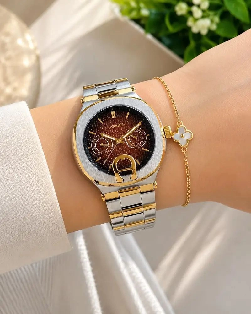 Aigner Taviano Multifunction Brown Dial 1