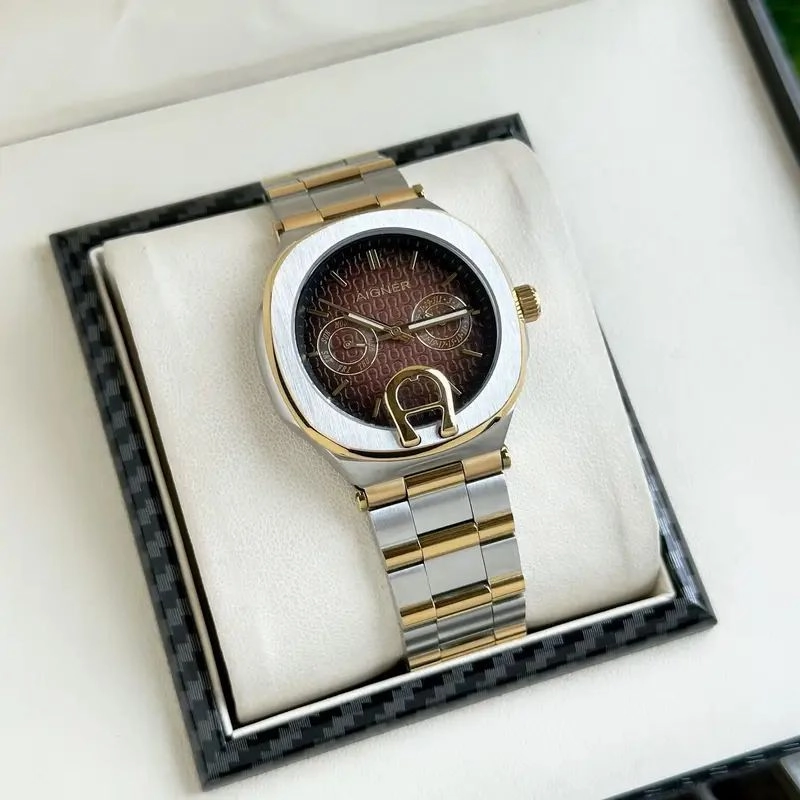 Aigner Taviano Multifunction Brown Dial 3
