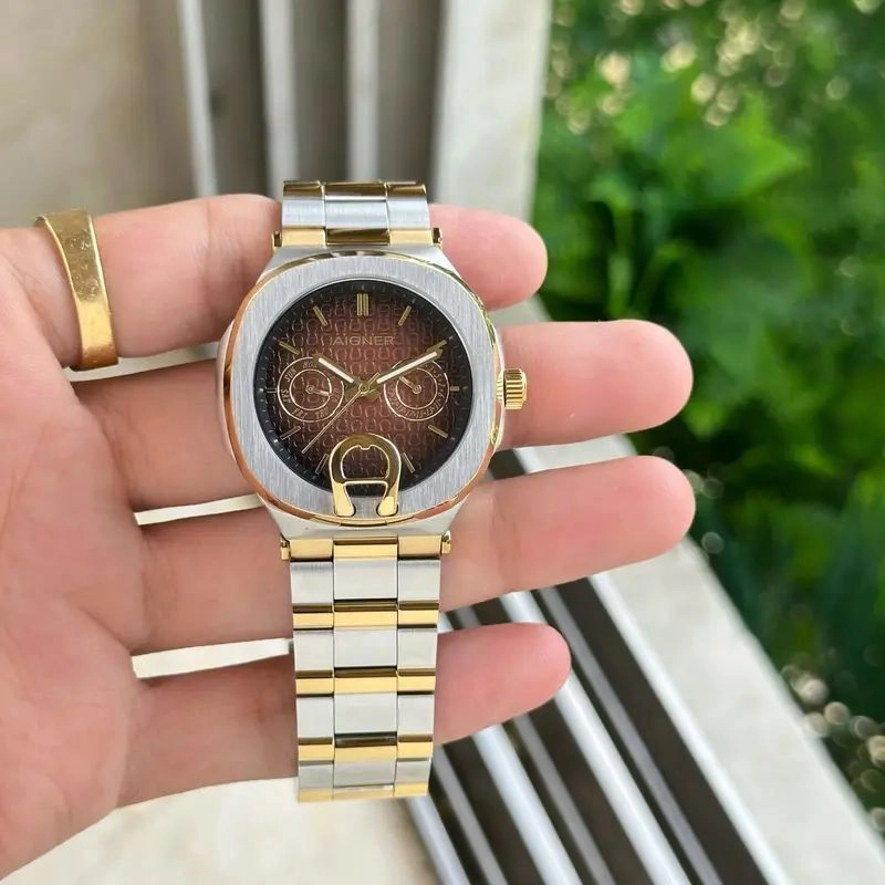 Aigner Taviano Multifunction Brown Dial 4
