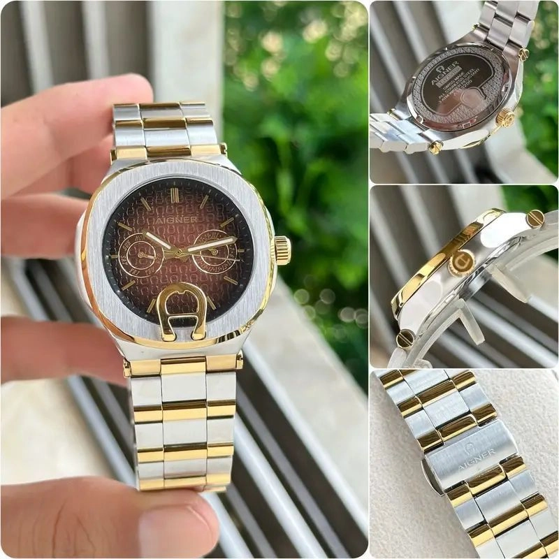 Aigner Taviano Multifunction Brown Dial 5