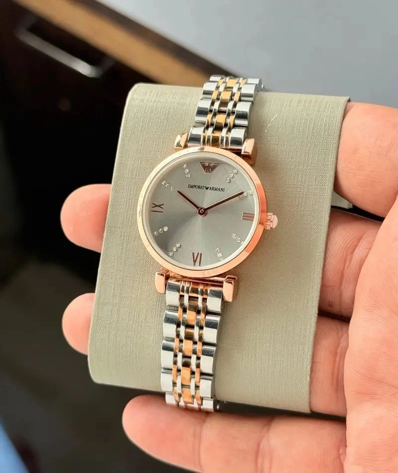 Emporio Armani Elegant Diamond Dial 1
