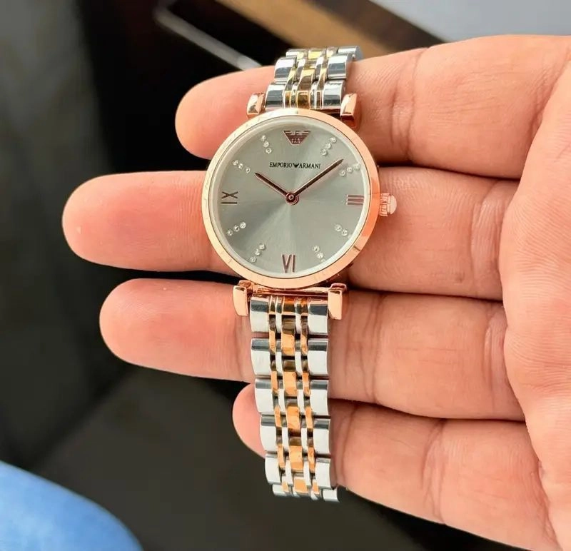 Emporio Armani Elegant Diamond Dial 2