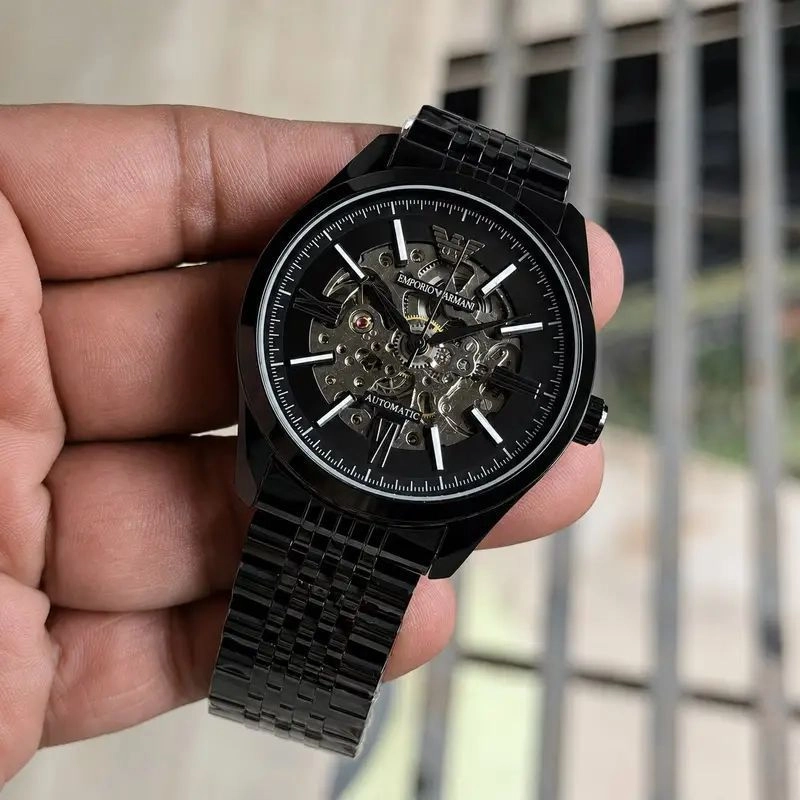 Armani Exchange Meccanico Skeleton Automatic 2