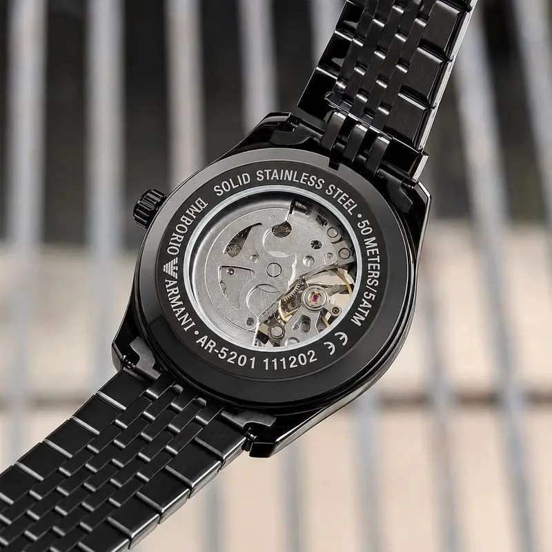 Armani Exchange Meccanico Skeleton Automatic 3