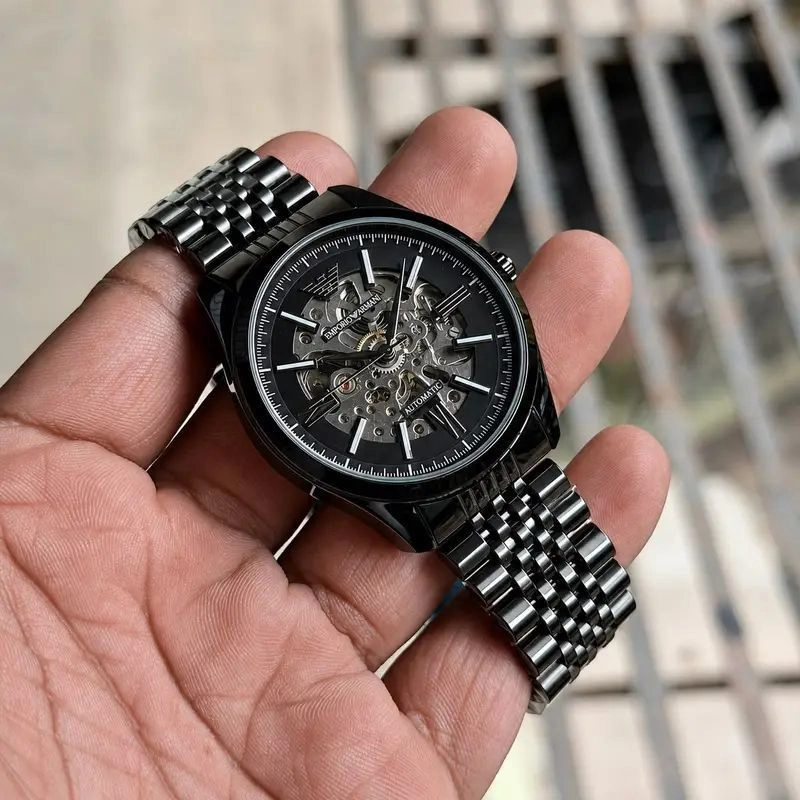 Armani Exchange Meccanico Skeleton Automatic 4